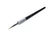Decorative needle-point brush #00  D002-00 Black-silver