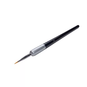 Decorative needle-point brush #00  D002-00 Black-silver