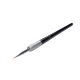 Decorative needle-point brush #00  D002-00 Black-silver