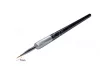 Decorative needle-point brush #00  D002-00 Black-silver