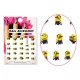 Acrylic effect sticker  BLE-1855 Minions
