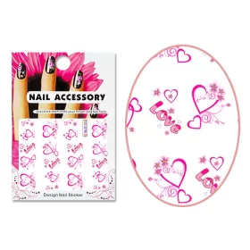 3D Acrylic Effect Sticker  BLE-1323 Love