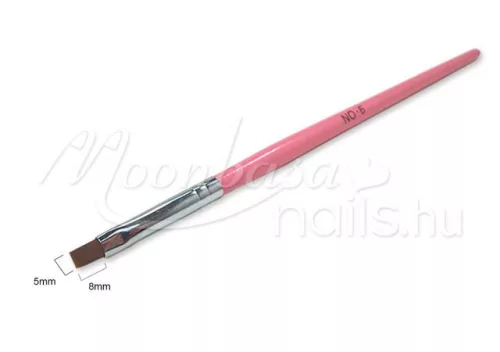 Flat gel brush  Z020-6 Baby pink
