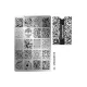 Stamping plate - Moyra  #03 Ornaments