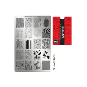 Stamping plate - Moyra  #07 Labyrinth