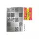 Stamping plate - Moyra  #08 Geometry
