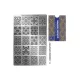 Stamping plate - Moyra  #11 Damask Drapery