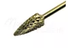 Carbide head for artificial nail filing  #009-C Gold
