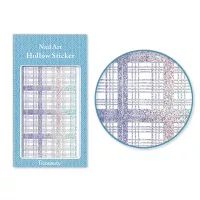 Nail decoration template