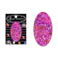 Shell effect sticker