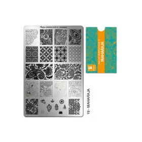 Stamping plate - Moyra  #19 Maharaja