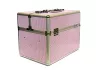Artificial nail bag  #380-R Glittery pink
