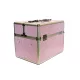 Artificial nail bag  #380-R Glittery pink