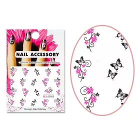 Acrylic effect sticker  BLE-2363 Butterfly art