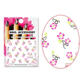 Acrylic effect sticker  BLE-2373 Flower art