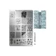 Stamping plate - Moyra  #27 Dreamology
