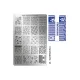 Stamping plate - Moyra  #29 Waterworld