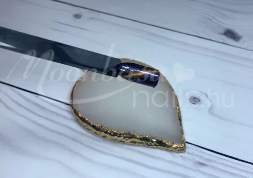 Tiger eye gel polish 5ml #833 glittery flamingo pink