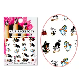 Acrylic effect sticker  BJC-044 Witchy