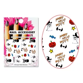 Acrylic effect sticker  BLE-0917 Happy Halloween