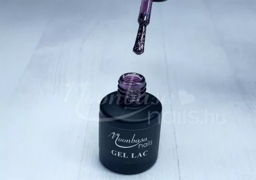 Gel polish 6ml #308 Glittery chrome silver