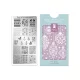 Mini stamping plate  #105 My Real Intention