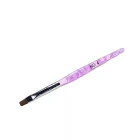 Flat gel brush  Z002-6 purple