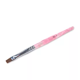 Flat gel brush  Z001-4 Pink