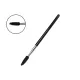Spiral eyebrow brush  #061 Black silver