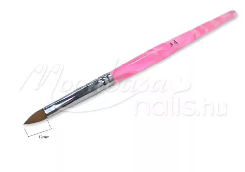 Porcelain pointed brush NO4  P001-4 Pink