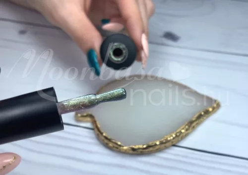 Magic TOP gel polish 5ml #456 gold glitter