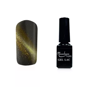 Tiger eye covering gel polish 5ml #851 Gold