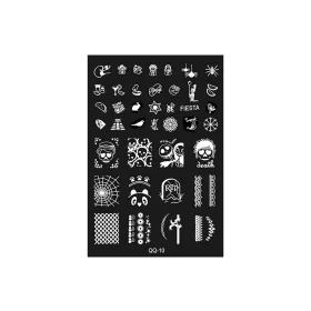 Nail stamp plate 9 5x145cm QQ-10 