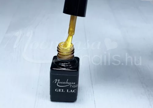 One step gel polish 5ml #180 Glittery gold dust
