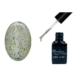 One step gel polish 5ml #253 Golden glitter