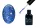 One step gel polish 5ml #262 Dark blue with rainbow glitter