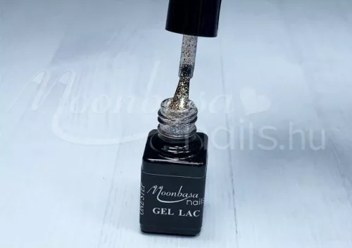 One step gel polish 5ml #273 Golden glitter sparkle