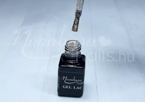 One step gel polish 5ml #273 Golden glitter sparkle