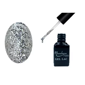 One step gel polish 5ml #276 Wyandotte silver stone effect