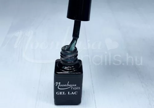 One step gel polish 5ml #144 Glittery poison green