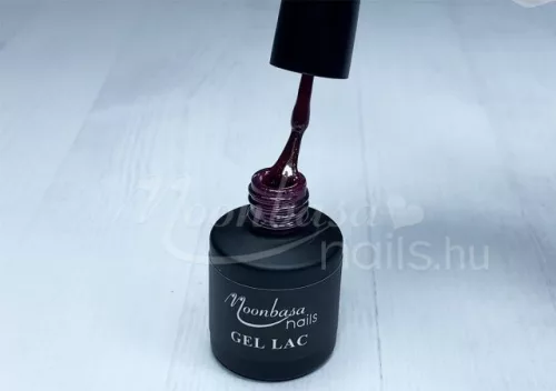 Gel polish 6ml #100 Glittery dark purple