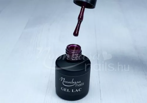 Gel polish 6ml #100 Glittery dark purple