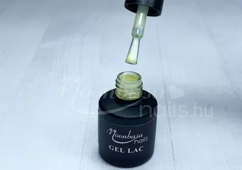 Gel polish 6ml #244 Light yellow with subtle glitter