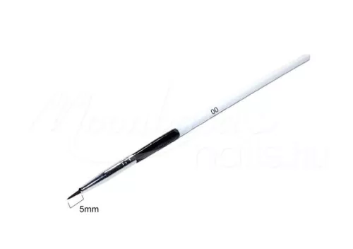 Decorative needle-point brush #00  D009-00 White-black