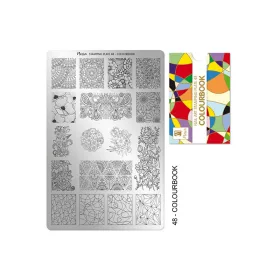 Stamping plate - Moyra  #48 Colourbook