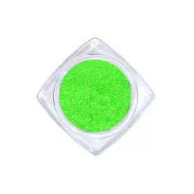 Sugar-effect neon glitter powder 5ml #511 Green