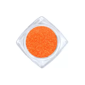 Sugar-effect neon glitter powder 5ml #516 Dark orange