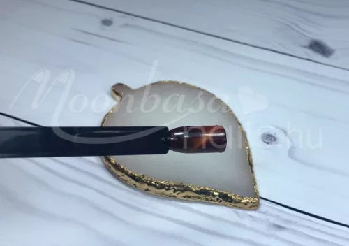 Tiger eye thermo gel polish 5ml #861 Apple red - dark pink