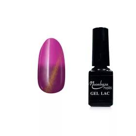   Tiger eye thermo gel polish 5ml #862 Crimson purple - dark pink