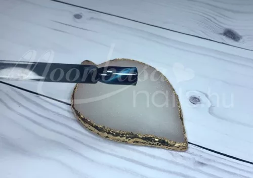 Tiger eye thermo gel polish 5ml #866 Adria blue - aniline blue